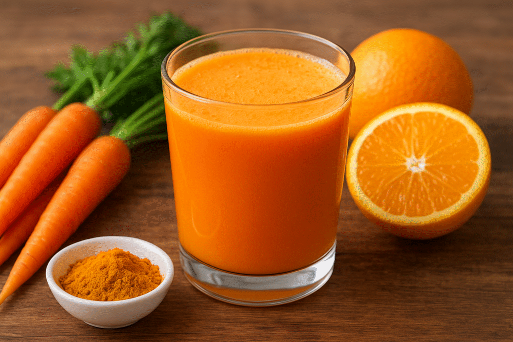 Healthy Juices for Glowing Skin and Hair